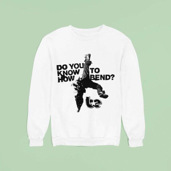 Billie Eilish Wearing Do You Know How To Bend Sweatshirt