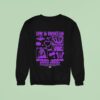 Billie Starkz Love Is Wrestling If I Die I Die Sweatshirt