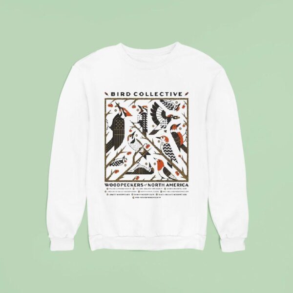 Bird Collective Woodpeckers Of North America Sweatshirt