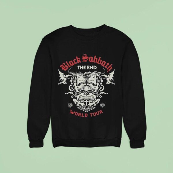 Black Sabbath The End Scripture World Tour Sweatshirt