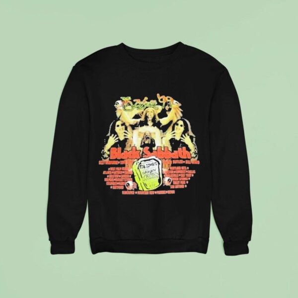 Black Sabbath The Ozzfest Tour Sweatshirt