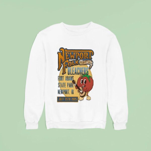Bleachers Newport Folk Festival July In Newport Ri Sweatshirt