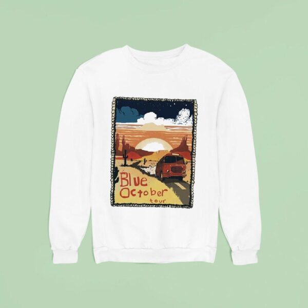 Blue October Desert Tourbus Tour Sweatshirt