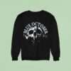 Blue October Skull Skyline Spring Tour Sweatshirt