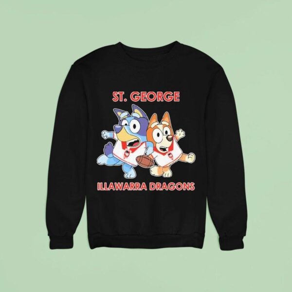 Bluey St George Illawarra Dragons Sweatshirt
