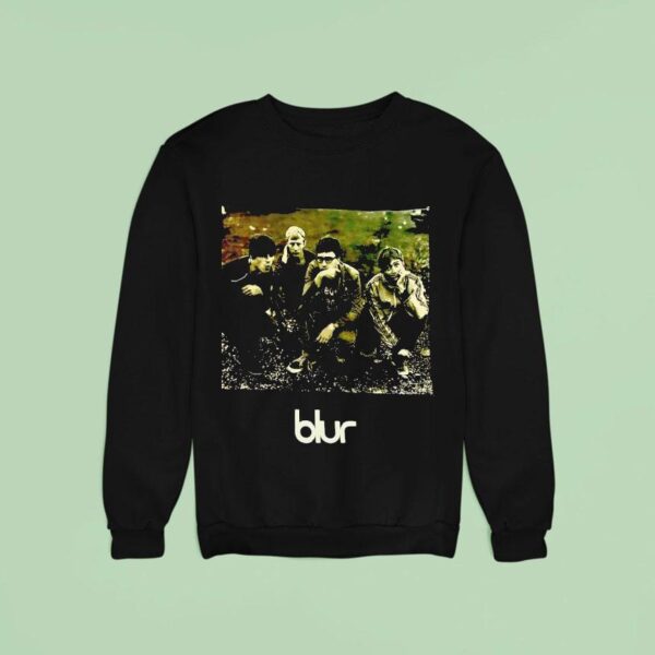 Blur Band Damon Albarn Graham Coxon Alex James And Dave Rowntree Vintage Sweatshirt