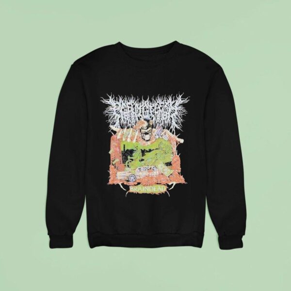 Brain Dead X Peeling Flesh Sound Fury Sweatshirt