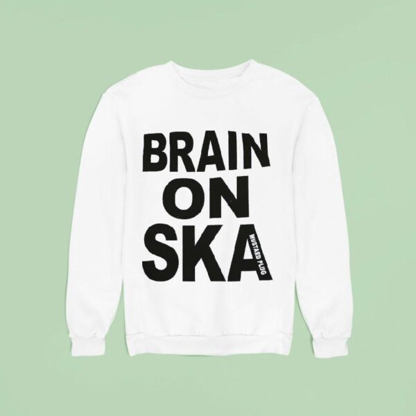 Brain On Ska Mustard Plug Sweatshirt