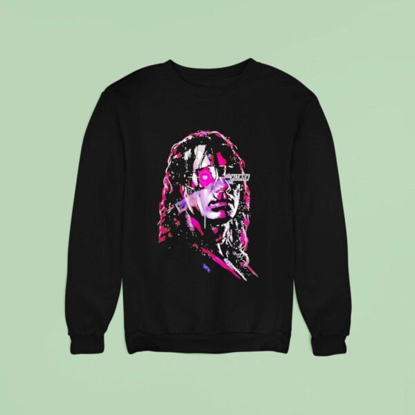 Bret Hart The Hitman Face Graphic Sweatshirt