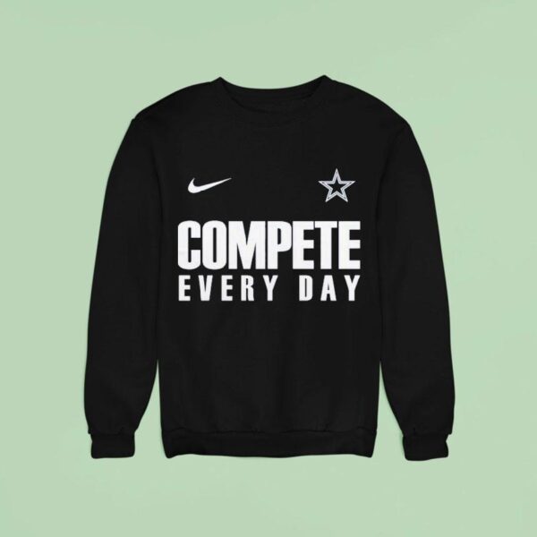 Brian Schottenheimer Dallas Cowboys Compete Every Day Nike Sweatshirt