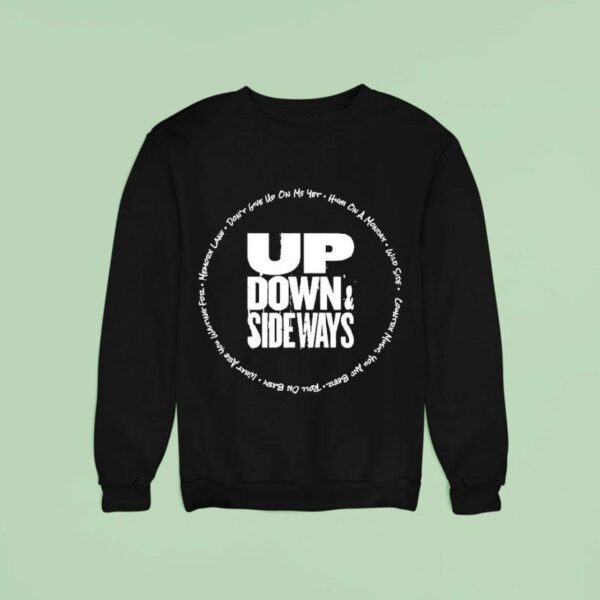 Brooke Mcclymont Adam Eckersley Up Down And Sideways Sweatshirt
