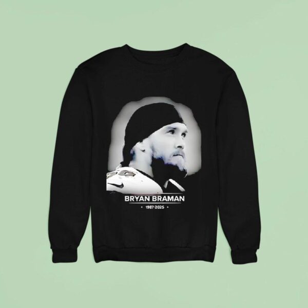 Bryan Braman Philadelphia Eagles In Memory Sweatshirt