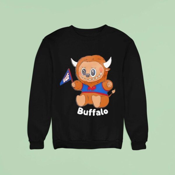 Bufufu Labubu X Buffalo Bills Sweatshirt