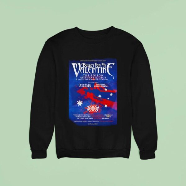 Bullet For My Valentine Australia Tour Sweatshirt