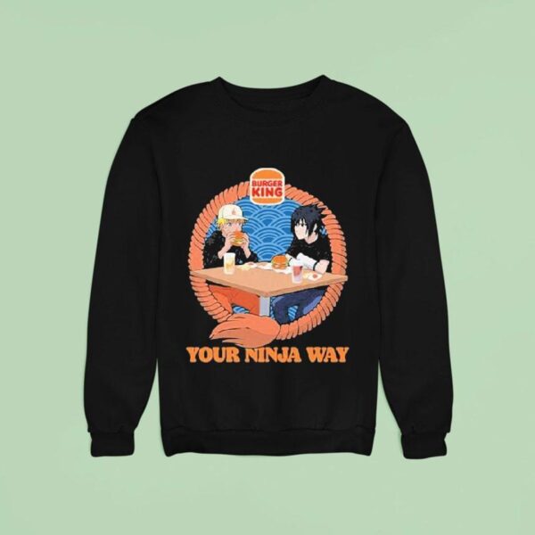 Burger King Naruto Your Ninja Way Sweatshirt