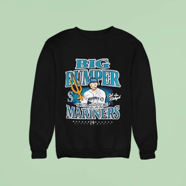 Cal Raleigh Big Dumper Seattle Mariners Champ Tridents Up Sweatshirt