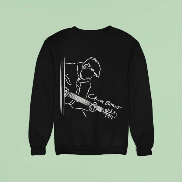 Calum Bowie Guitar Sweatshirt