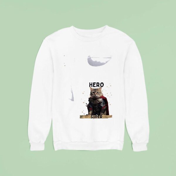 Cat Hero Super Sweatshirt