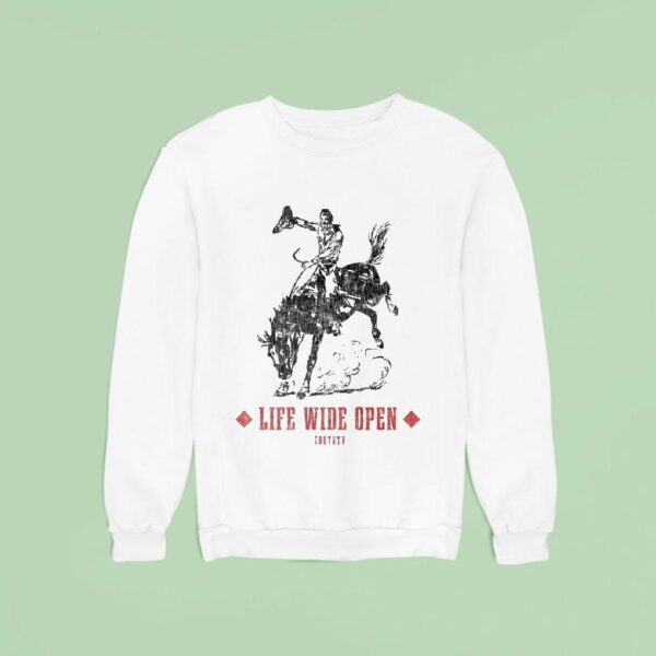 Cboystv Life Wide Open Vegas Bull Sweatshirt