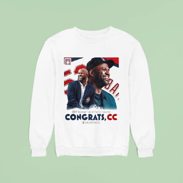 Cc Sabathia Hall Of Fame At Cleveland Guardians In Cooperstown Induc Sweatshirt
