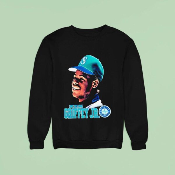 Cc Sabathia Mitchell Ness Ken Griffey Big Face Seattle Mariners Sweatshirt