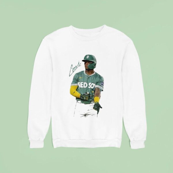 Ceddanne Rafaela Boston Red Sox Signature Sweatshirt