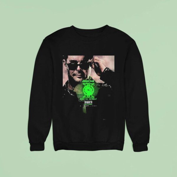 Character For Mortal Kombat Karl Urban As Johnny Cage Only In Theaters October Sweatshirt
