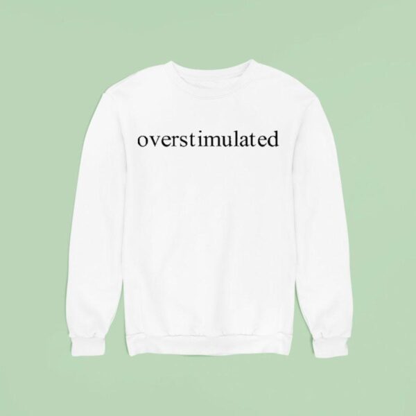 Charis Putmon Wearing Overstimulated Sweatshirt