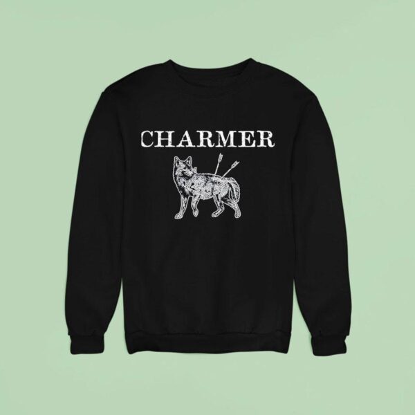 Charmer Black Wolf Sweatshirt