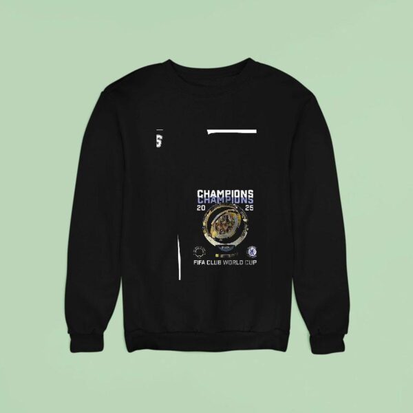 Chelsea Champions Fifa Club World Cup England Trophy Logo Sweatshirt