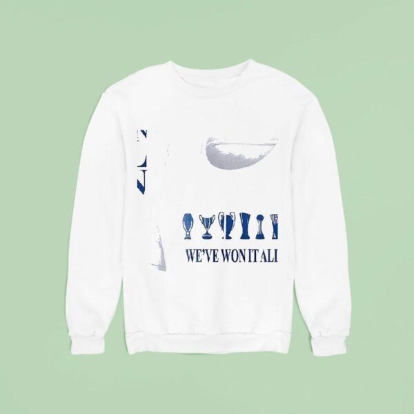 Chelsea We Ve Won It All Again Trophy Sweatshirt