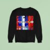 Chicago City Skyline Chicago Bulls Cubs Sky White Sox Bears Blackhawks And Fire Fc Logos Sweatshirt
