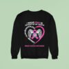 Chicago Cubs I Wear Pink In Memory Of My Cousin Hope Love Faith Support Breast Cancer Awareness Hear Sweatshirt