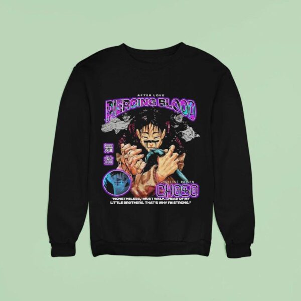Choso Jujutsu Kaisen Piercing Blood After Love Sweatshirt