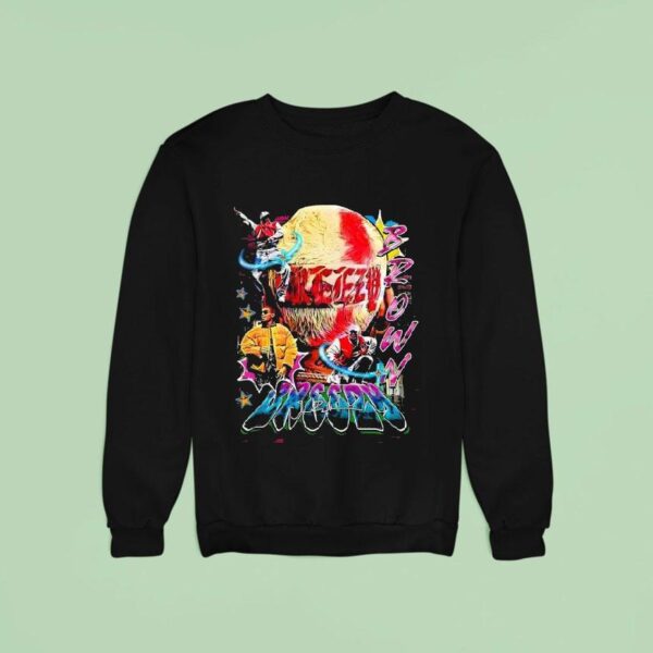 Chris Brown Breezy Album Bootleg Vintage Streetwear Sweatshirt