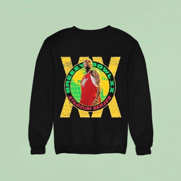 Chris Brown Breezy Bowl Xx Off The Grid Stadium Series Sweatshirt