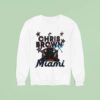 Chris Brown Miami Marlins Years Europe North America Tour Sweatshirt