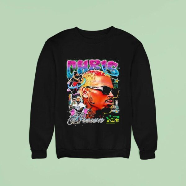 Chris Brown Retro Bootleg Hip Hop Sweatshirt