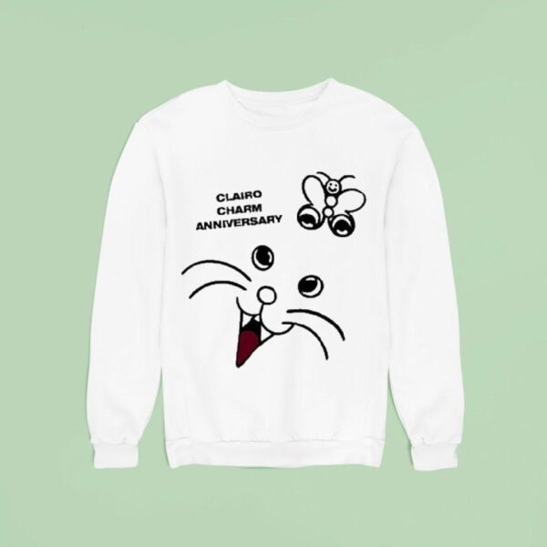 Clairo Charm Anniversary Ca Sweatshirt