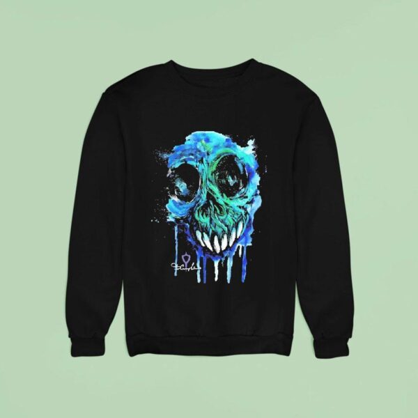 Clayman Camplin Skull Sweatshirt