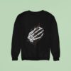 Clayman Heartless Skeleton Hand Sweatshirt
