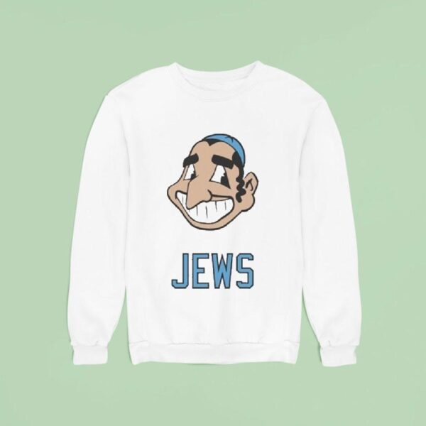 Cleveland Indians Jews Head Sweatshirt
