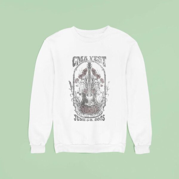 Cma Fest Folk Guitar June Nashville Tennessee Sweatshirt