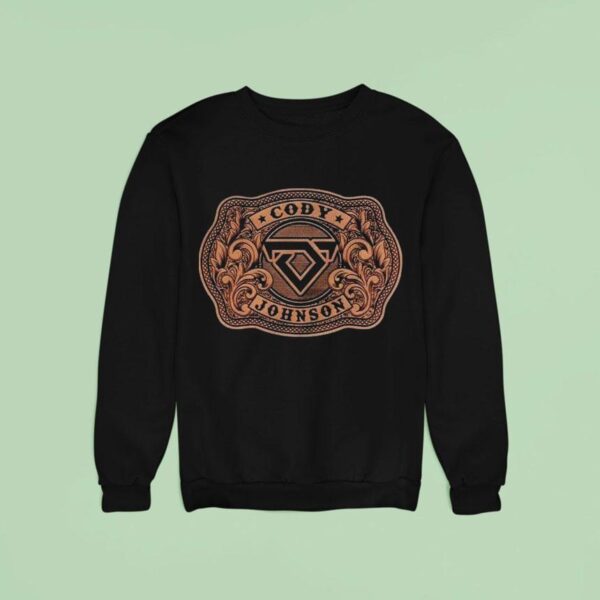 Cody Johnson Leather Buckle Sweatshirt