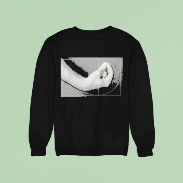 Cody Tries Stuff Wearing Fibognocchi Hand Sweatshirt