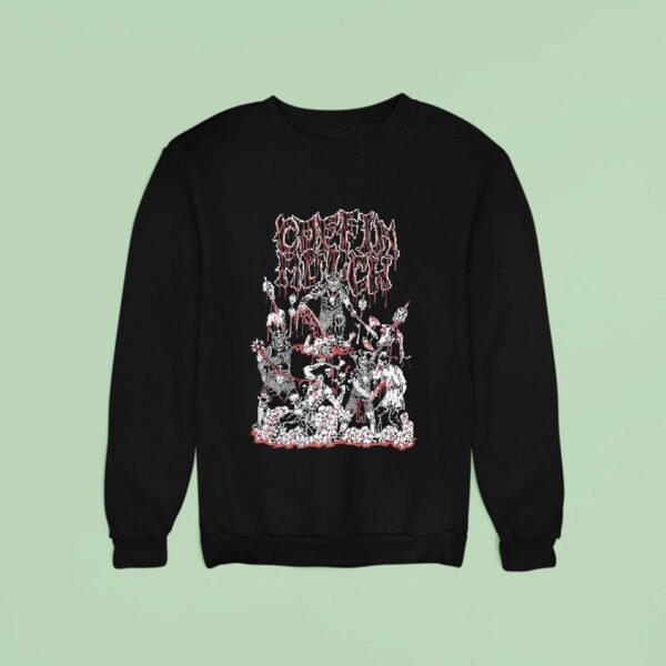 Coffin Mulch Into The Blood Sweatshirt