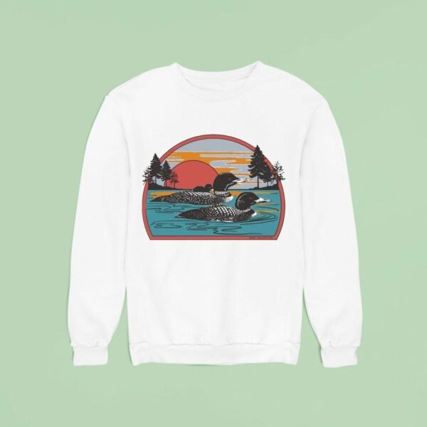 Common Loon Ducks Bird Collective Sweatshirt