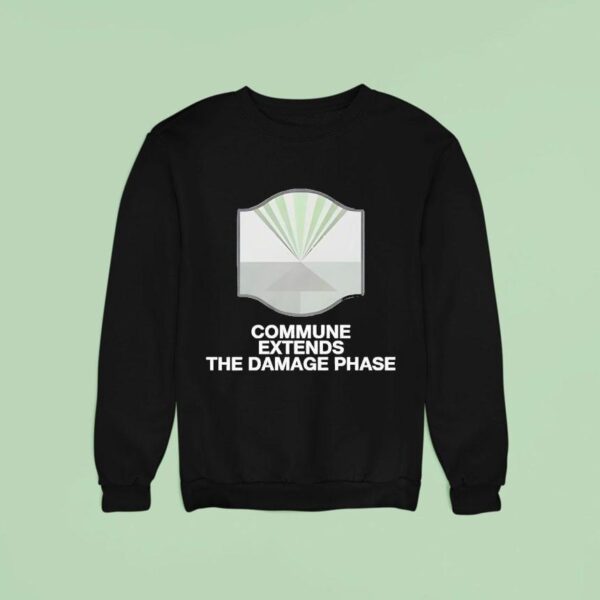 Commune Extends The Damage Phase Logo Sweatshirt