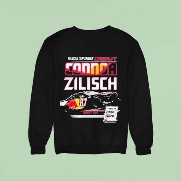 Connor Zilisch Red Bull Cup Debut Heathered Nascar Cup Series Sweatshirt