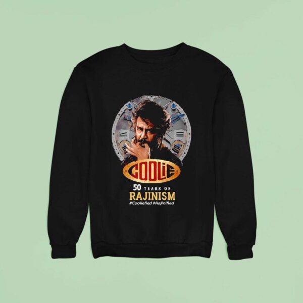 Coolie Years Of Rajinikanth Sweatshirt